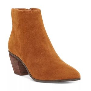 NEW Vince Camuto Grasem Vintage Brown Suede Bootie